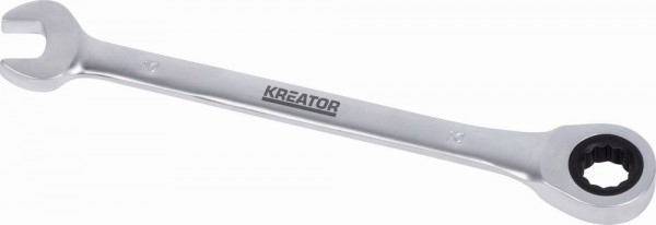 Kreator KRT501301 - Oboustranný klíč očko-ráčna/otevřený 8 - 135mm