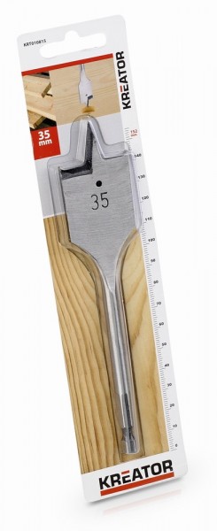 Kreator KRT010815 - Plochý vrták do dřeva 35 x 152 mm