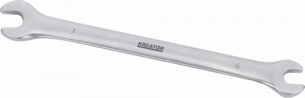 Kreator KRT501001 - Oboustranný klíč otevřený 6x7 -120mm