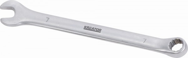 Kreator KRT501202 - Oboustranný klíč očko/otevřený 7 - 110mm