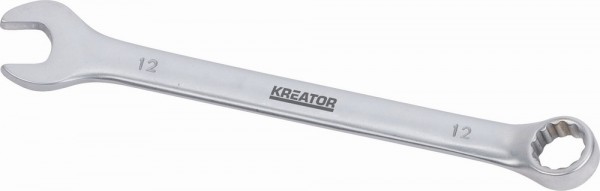 Kreator KRT501207 - Oboustranný klíč očko/otevřený 12 - 160mm