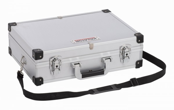 Kreator KRT640101S - Hliníkový kufr 420x300x125mm stříbrný