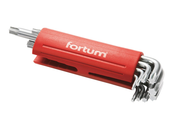 Fortum 4710300 L-klíče TORX , 9ks
