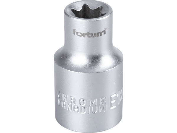 Fortum 4700701 hlavice nástrčná vnitřní TORX 1/2&quot;, E 12, L 38mm