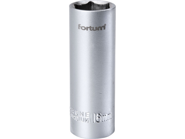 Fortum 4700902 hlavice nástrčná na zapalov. svíčky 1/2&quot;, 16mm, L 65mm