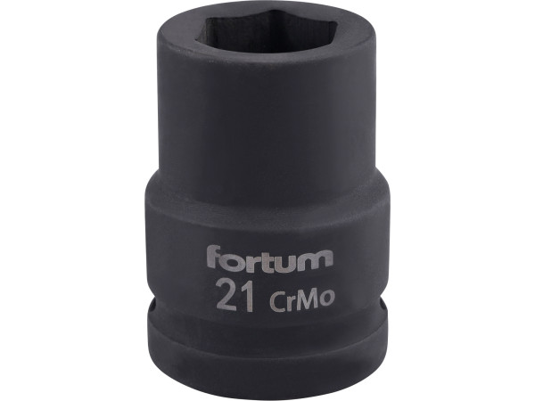 Fortum 4703021 hlavice nástrčná rázová 3/4&quot;, 21mm, L 52mm