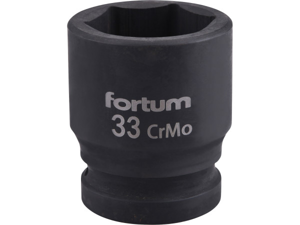Fortum 4703033 hlavice nástrčná rázová 3/4&quot;, 33mm, L 57mm