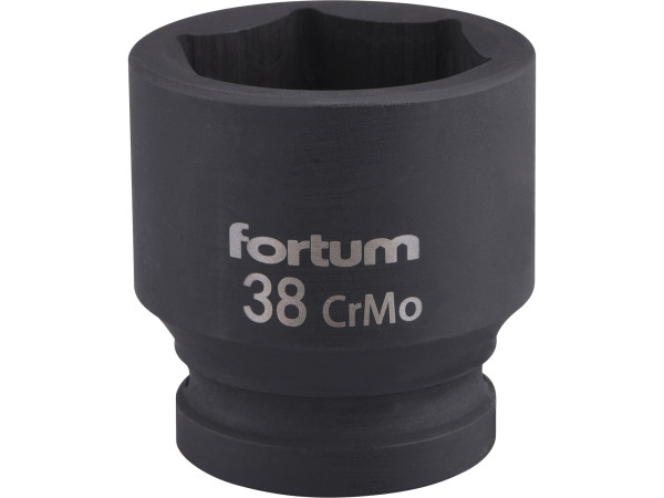 Fortum 4703038 hlavice nástrčná rázová 3/4&quot;, 38mm, L 57mm