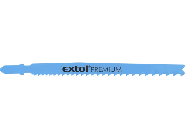 Extol Premium 8805208 plátky do přímočaré pily 5ks, 132x1mm, Bi-metal