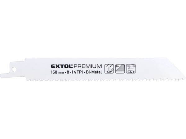 Extol Premium 8806205 plátky do pily ocasky 3ks, 150x19x0,9mm, Bi-metal
