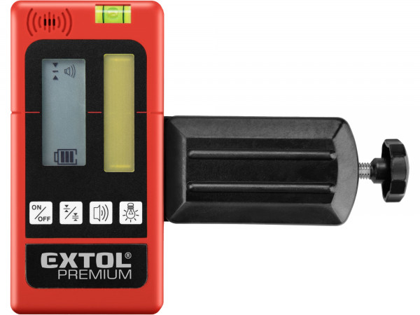 Extol Premium 8823390 přijímač-detektor laser. paprsku, červeného i zeleného