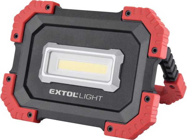 Extol Light 43272 reflektor LED, 1000lm, USB nabíjení s powerbankou, Li-ion
